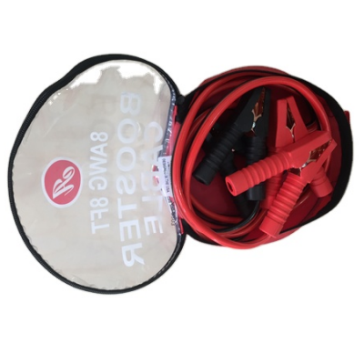 Booster Cables 10 Gauge 12 Feet in Carry Bag, Jump Cables (10ga x 12Ft) with UL Listed