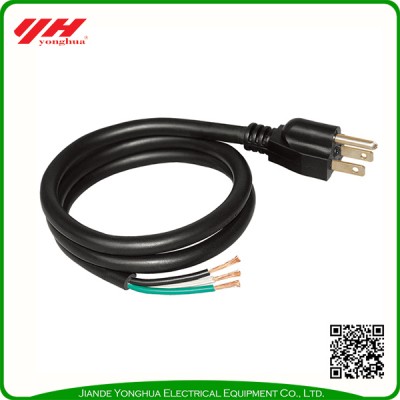 Low Price 3m Us Plug Power Cable Cord Black